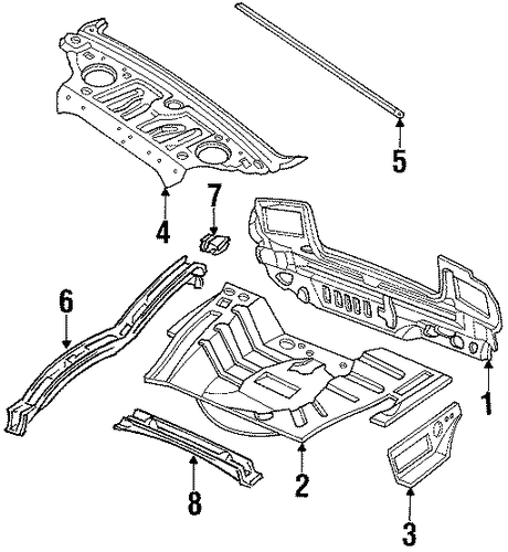 Legacy REAR BODY & FLOOR 2