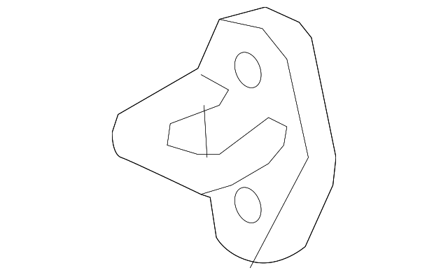 72135-SHJ-A01 Деталь STRIKER ASSY., FR. DOOR LATCH