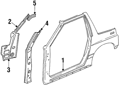 Tracker HINGE PILLAR