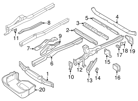 EuroVan FRAME COMPONENTS 3