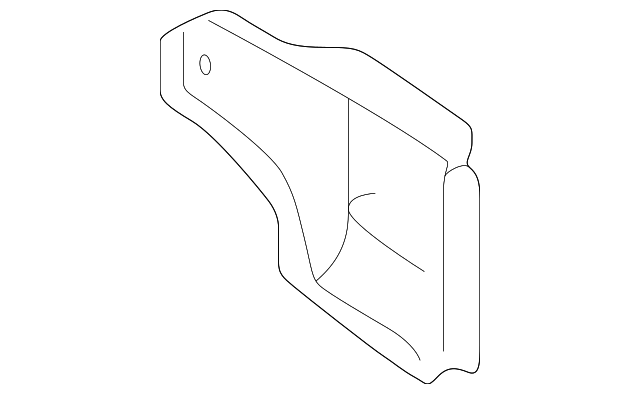 701803233 Деталь PILLAR REINF, LEFT