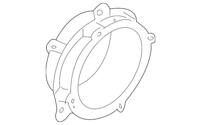 28166-2Y900 Деталь SPEAKER HOUSING, RIGHT