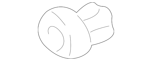 16609280 LOCK ROD CLIP, LEFT