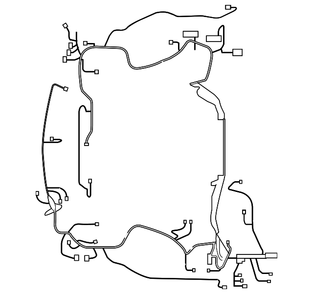 240121NL0A Деталь ENGINE HARNESS