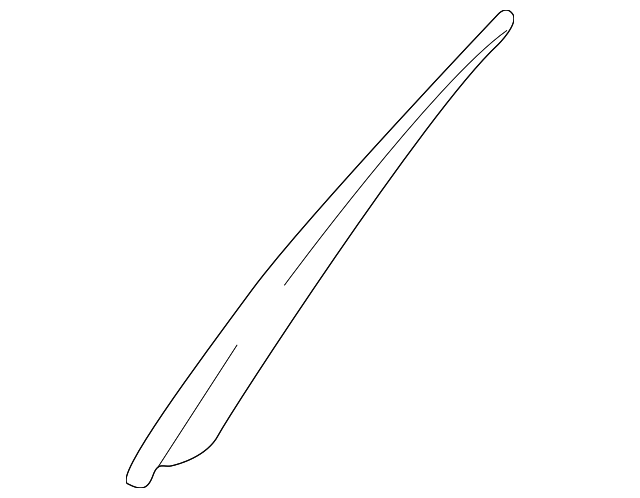 30022257 Деталь WINDSHIELD PILLAR TRIM, RIGHT