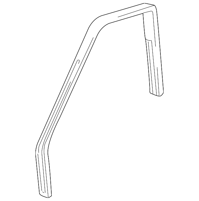 30022277 Деталь OPENING TRIM, RIGHT