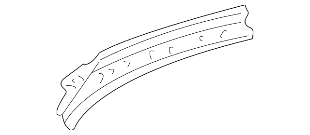 61231-0C020 Деталь INNER RAIL, RIGHT