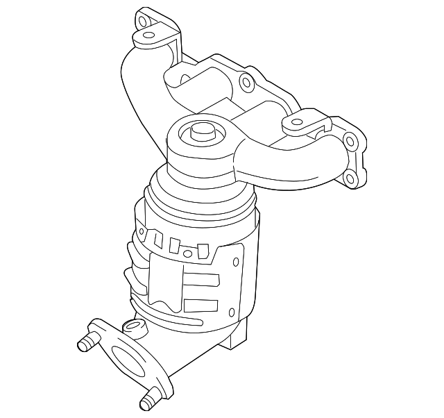 28510-2G375 Деталь EXHAUST MANIFOLD