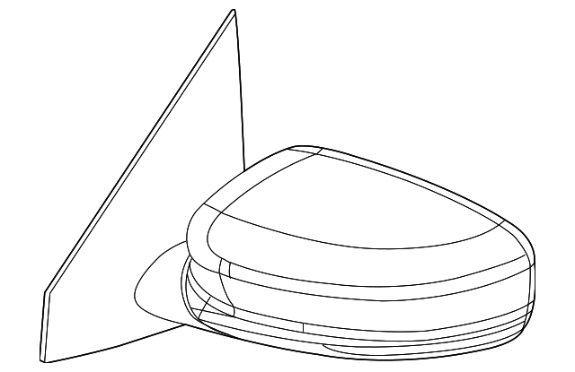 1TA141BUAI Деталь MIRROR ASSY, RIGHT