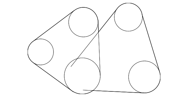 0K30C-15909C Деталь AC BELT