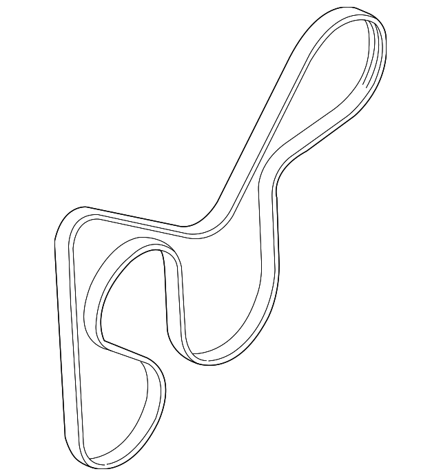 25212-2B020 Деталь SERPENTINE BELT