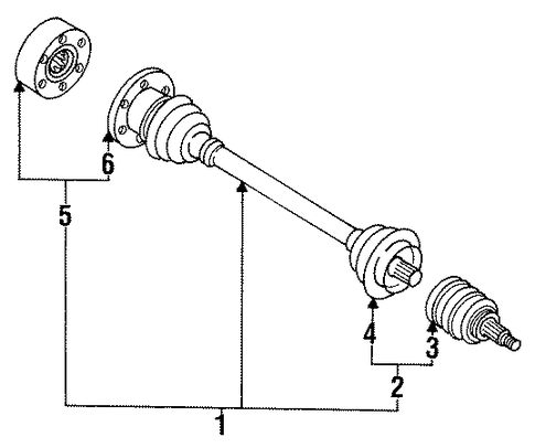Fox AXLE SHAFT