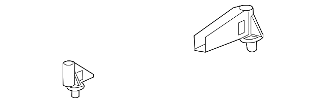 23474384 CONDENSER LOWER BRACKET, RIGHT