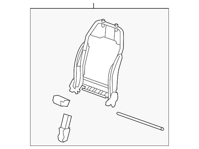 25804621 Деталь FRAME ASSY