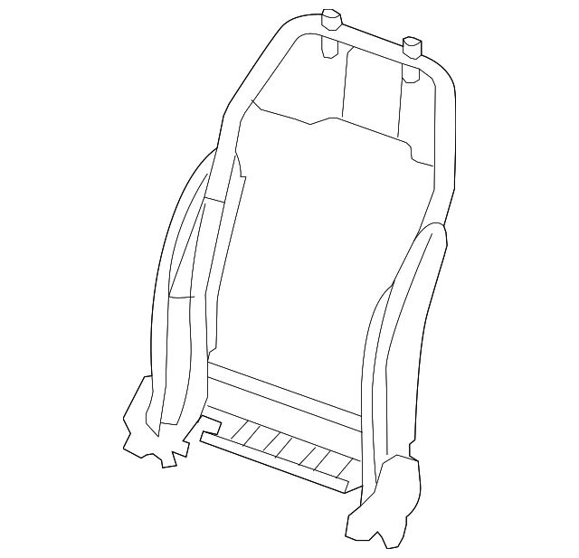 25955770 Деталь SEAT BACK FRAME