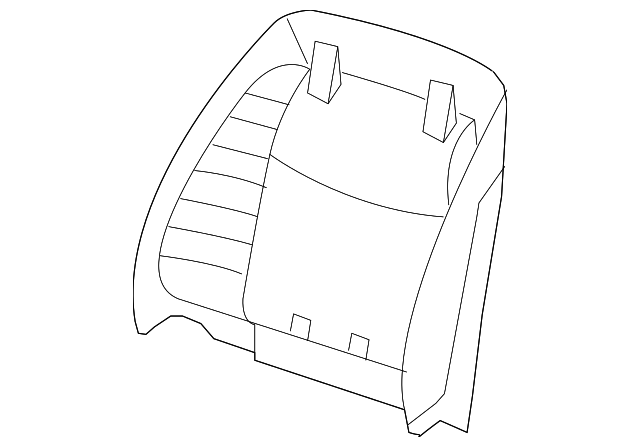25939329 Деталь SEAT BACK PANEL