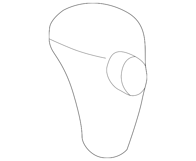 8E1-713-141-P-SKL Деталь SHIFT KNOB