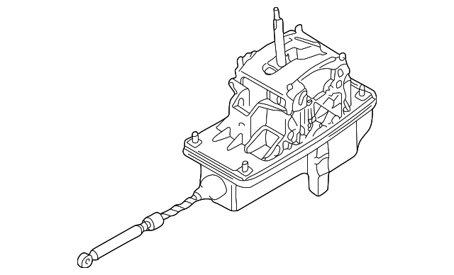 8E1-713-041-S Деталь SHIFTER ASSY