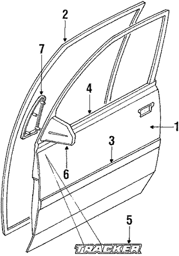 Tracker DOOR & COMPONENTS 3