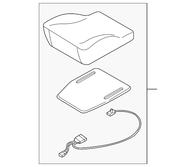 4L0-898-522-R Деталь OCCUPANT MODULE, RIGHT