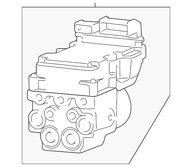 56038868AF Деталь ABS CONTROL UNIT