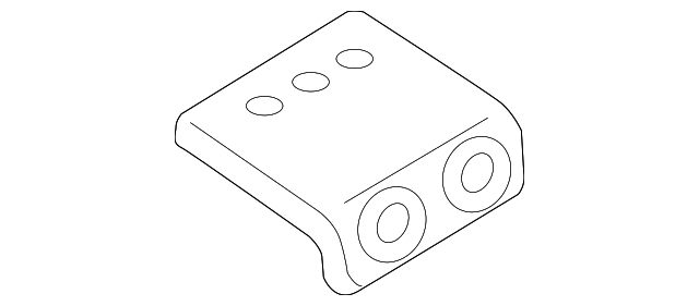 763234GA1A Деталь BRACKET, LEFT