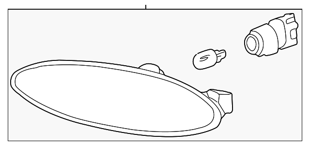 92304-38001 Деталь SIGNAL LAMP ASSY, RIGHT