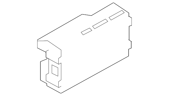 284B7-CA01A Деталь CONTROL BOX