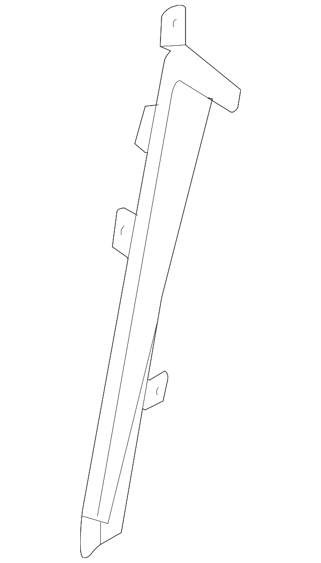 68024949AA Деталь SIDE SEAL, LEFT