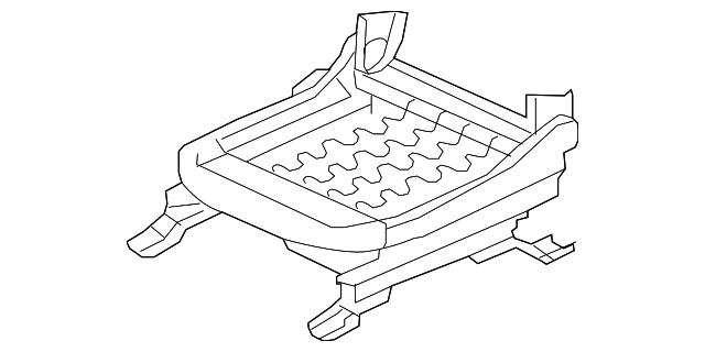 6921A332 Деталь SEAT ADJUSTER, RIGHT