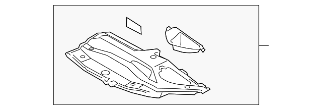 53295-0E021 SIGHT SHIELD
