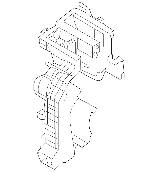 97134-B8000 EVAPORATOR CASE, LEFT