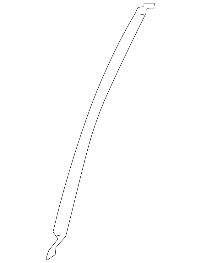 BBN9-72-602A Деталь GUIDE CHANNEL, RIGHT