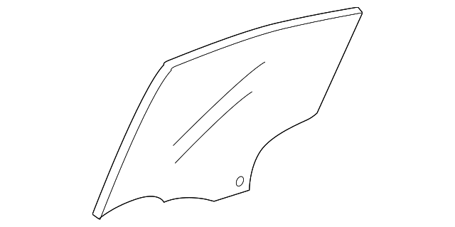 BBN5-73-511A Деталь MOVEABLE GLASS, LEFT