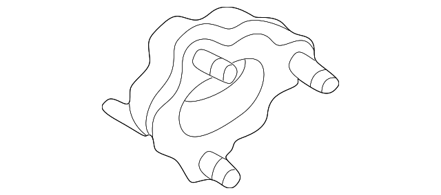 KJ01-13-ZE9 Деталь AIR PIPE MOUNT, RIGHT