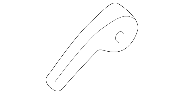 5011538AA Деталь LUMBAR ADJUSTER, RIGHT
