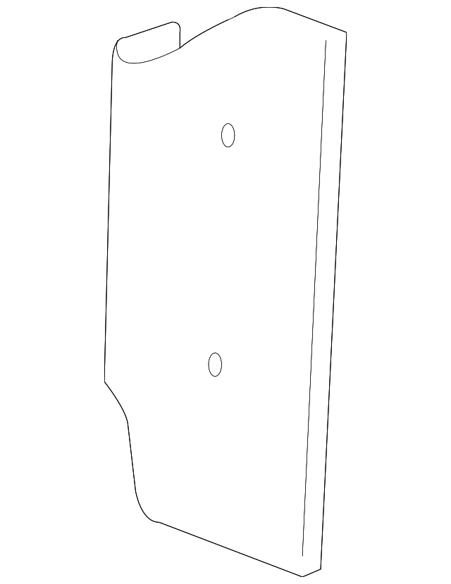 15773378 SIDE BAFFLE, RIGHT