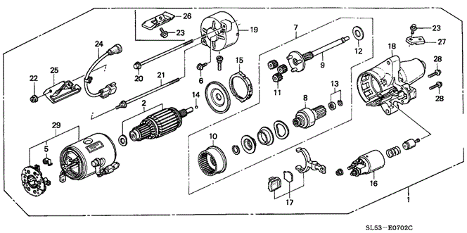 VIGOR AT STARTER MOTOR (MITSUBISHI)