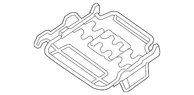 89351-4BA0A Деталь CUSHION FRAME, LEFT