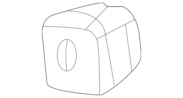 MN175572 Деталь SIDE MARKER LAMP GROMMET, RIGHT