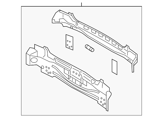 68037874AE Деталь REAR BODY PANEL