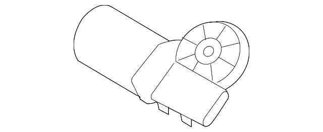 98110-1F000 Деталь WIPER MOTOR ASSY