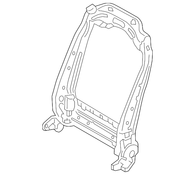 88410-A9010 Деталь SEAT BACK FRAME