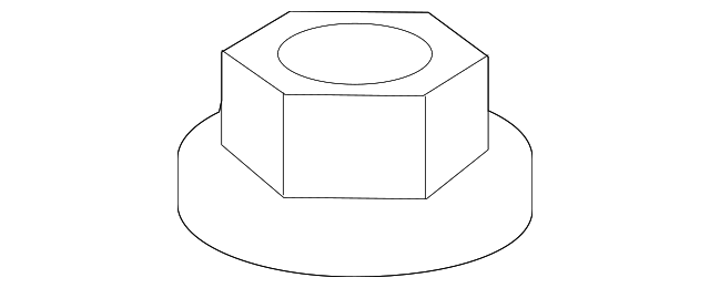90364-SNA-901 NUT, SELF-LOCK (10MM) (FUSE RASHI)