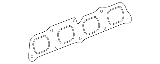 12627072 Деталь EXHAUST MANIFOLD GASKET