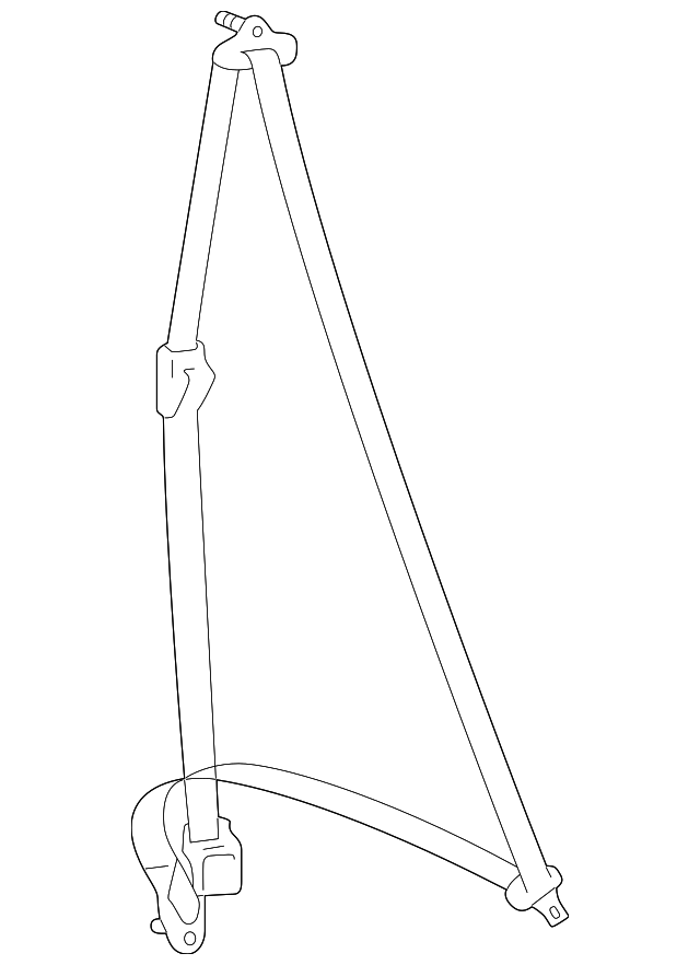 88880-25580-LT Деталь BELT & RETRACTOR, RIGHT