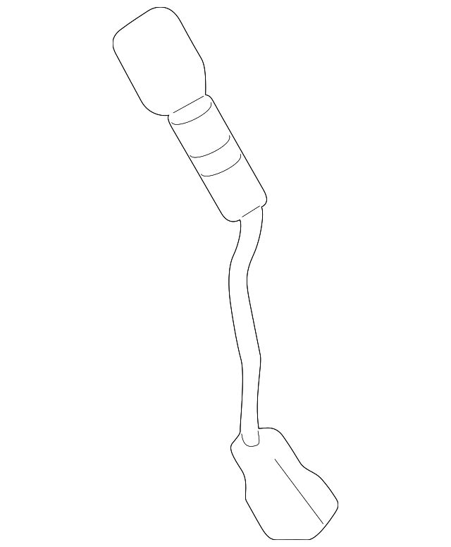 88830-25600-SX Деталь BUCKLE END, LEFT