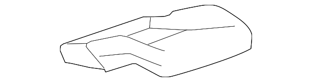 23162141 Деталь SEAT COVER, RIGHT