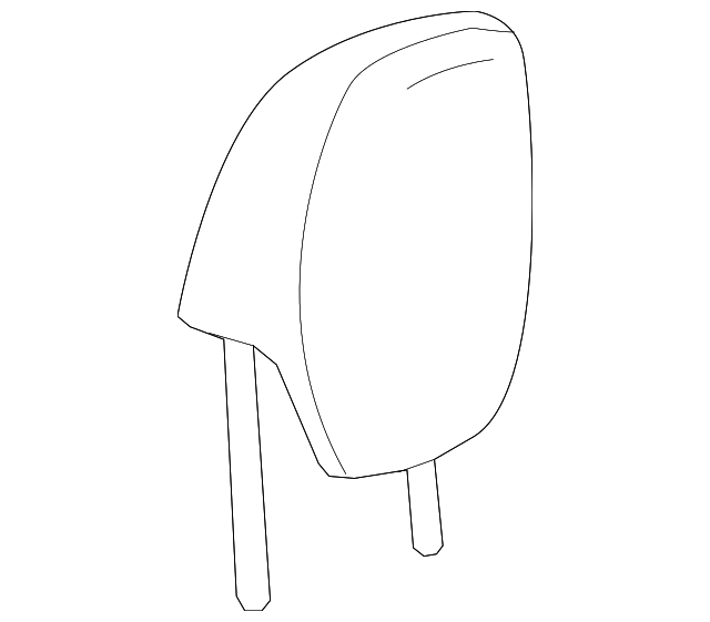 23437770 Деталь HEADREST, RIGHT