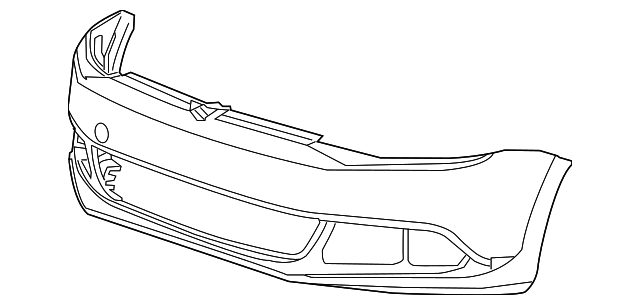5C6-807-217-D-GRU Деталь BUMPER COVER
